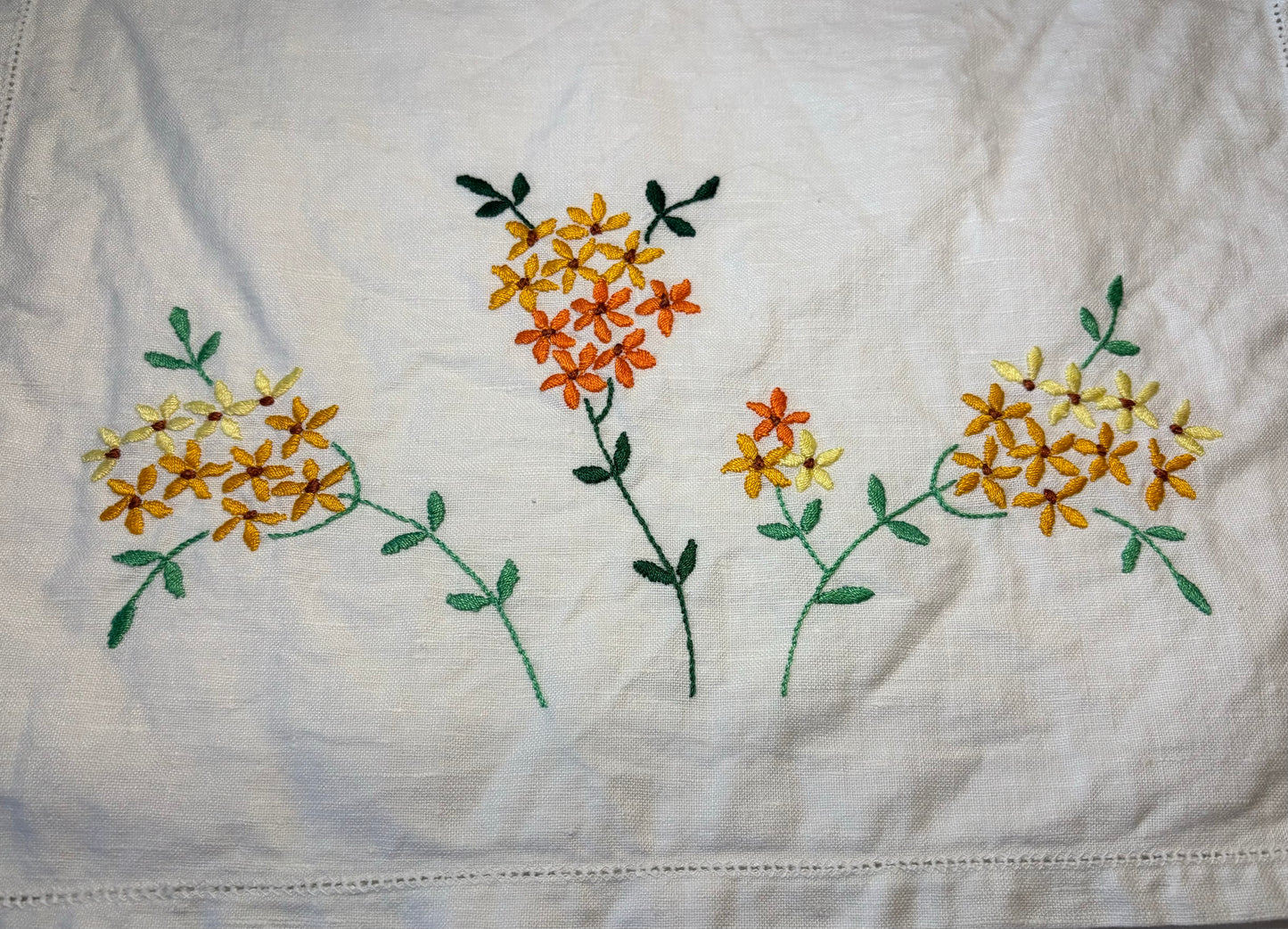 Vintage embroidery add-on