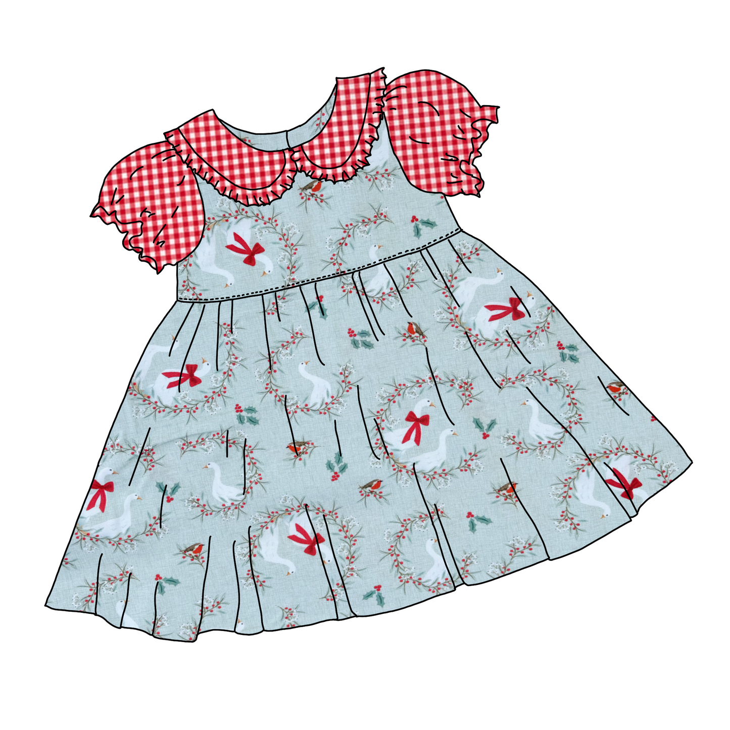 Pale green geese (available September 6th)