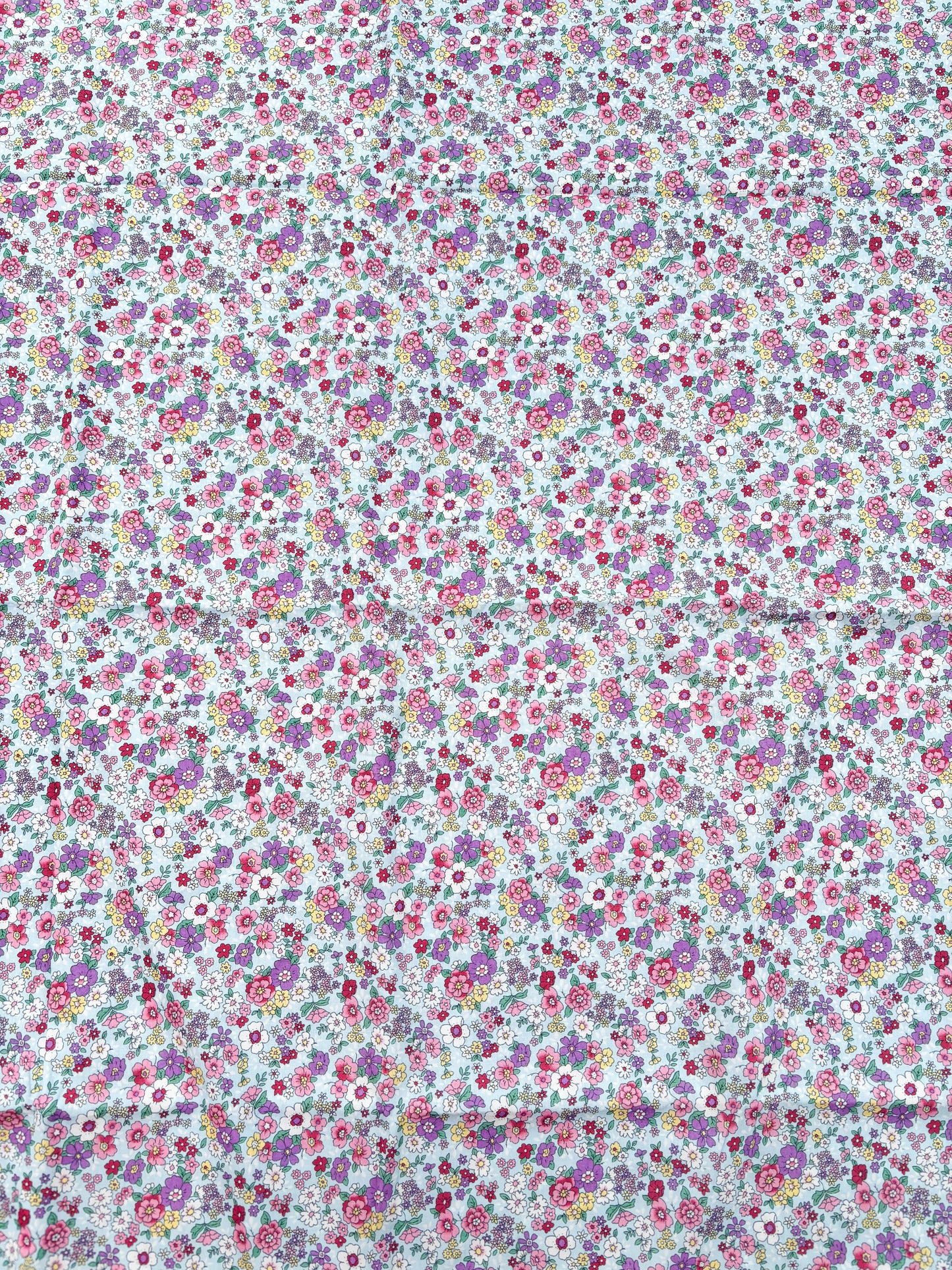 Blue floral (up to 5-6 years only NO TIERS)