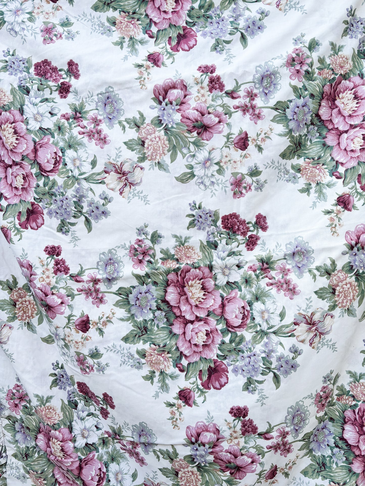 Dorma burgundy floral