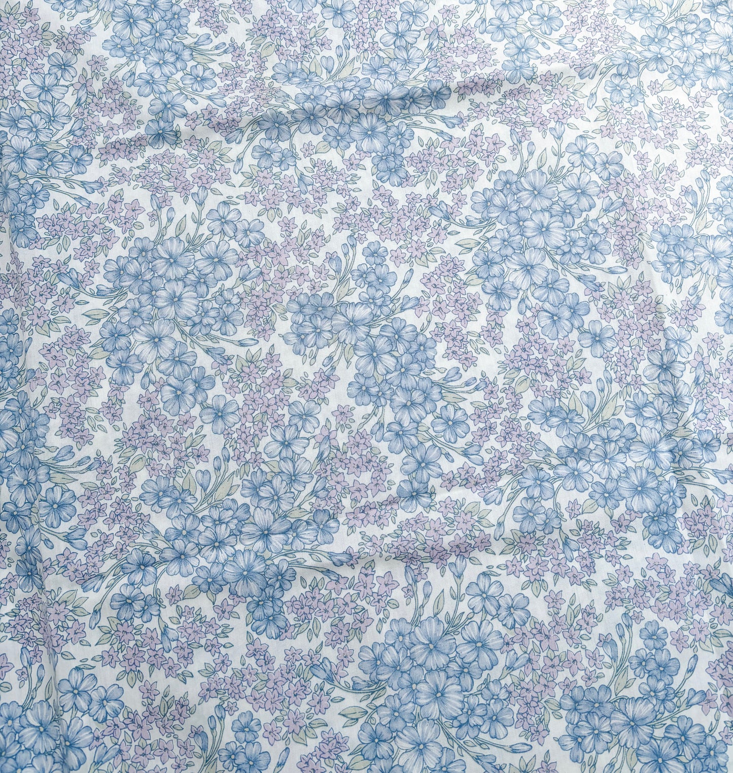 Blue & lilac floral