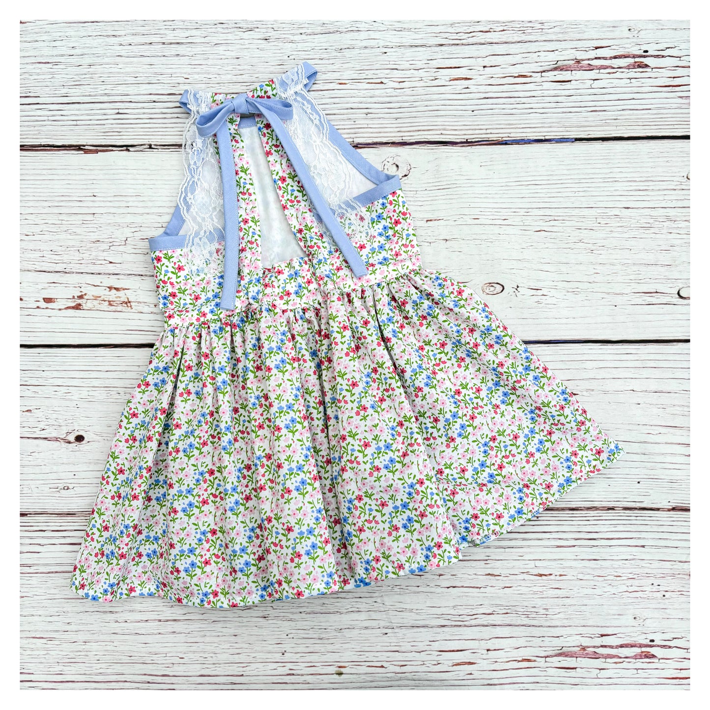 SURPRISE Summer Lace Back Dress MADE TO ORDER