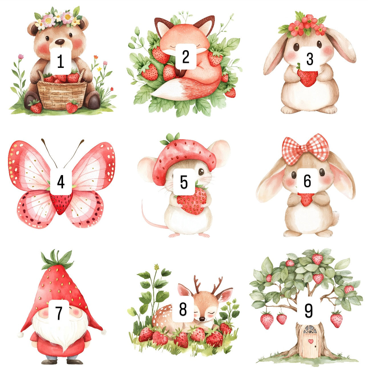 Strawberries (20 options)