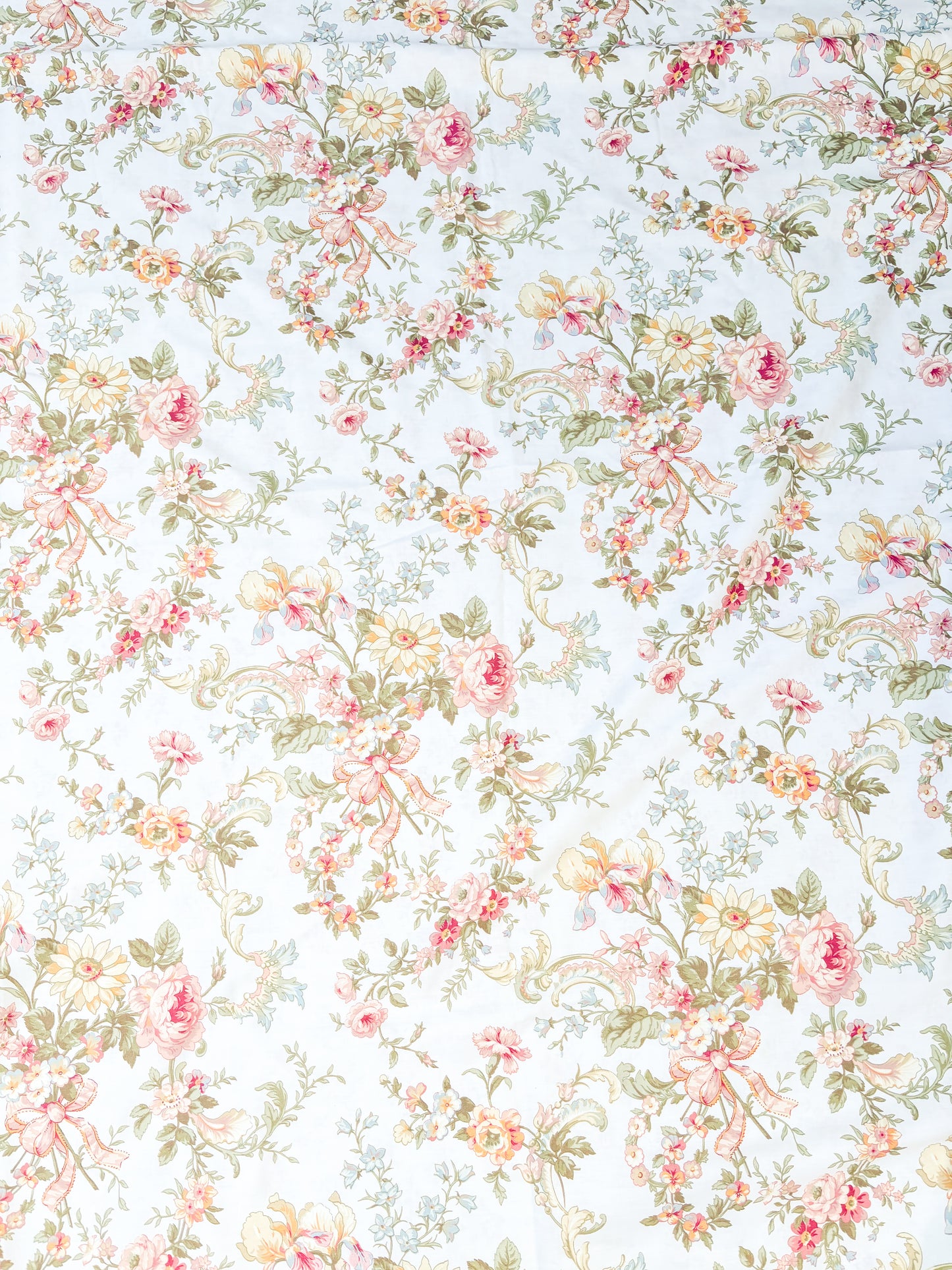 Peach floral
