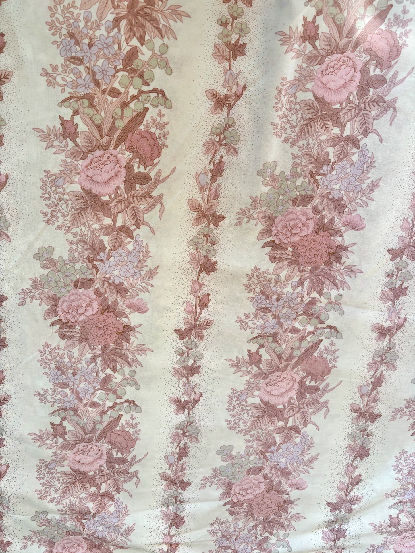 Pink stripe floral