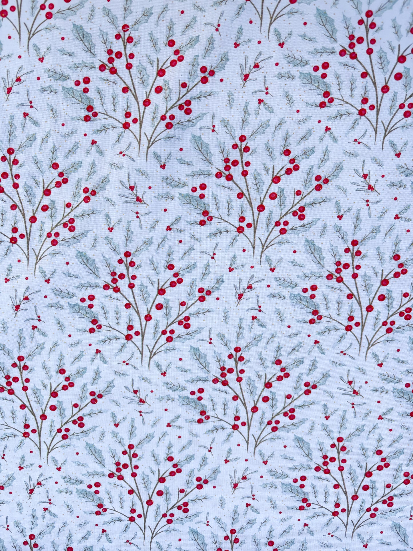 White berries (gold foiled)