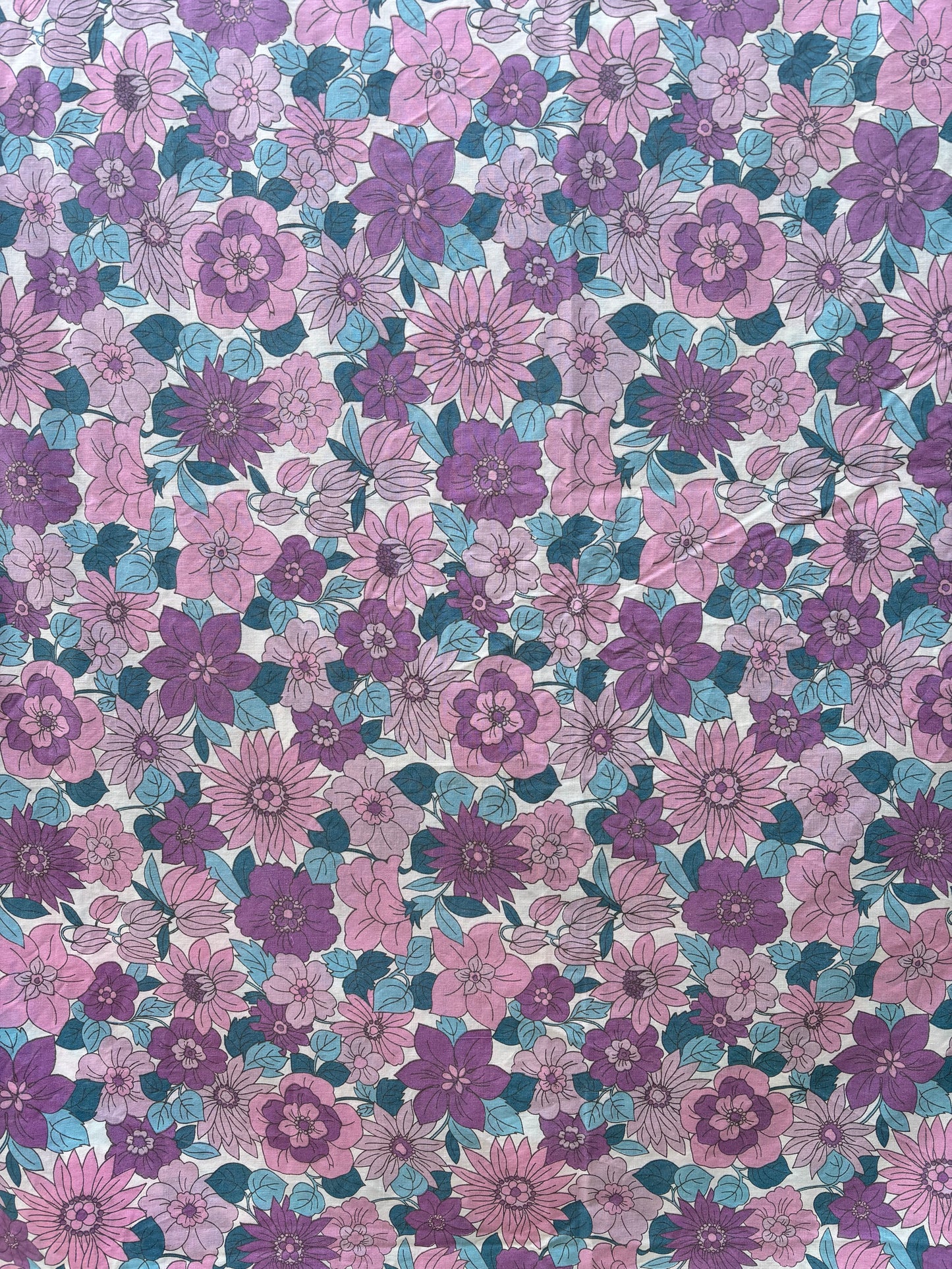 Purple and blue retro