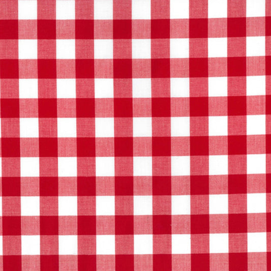Chunky red gingham