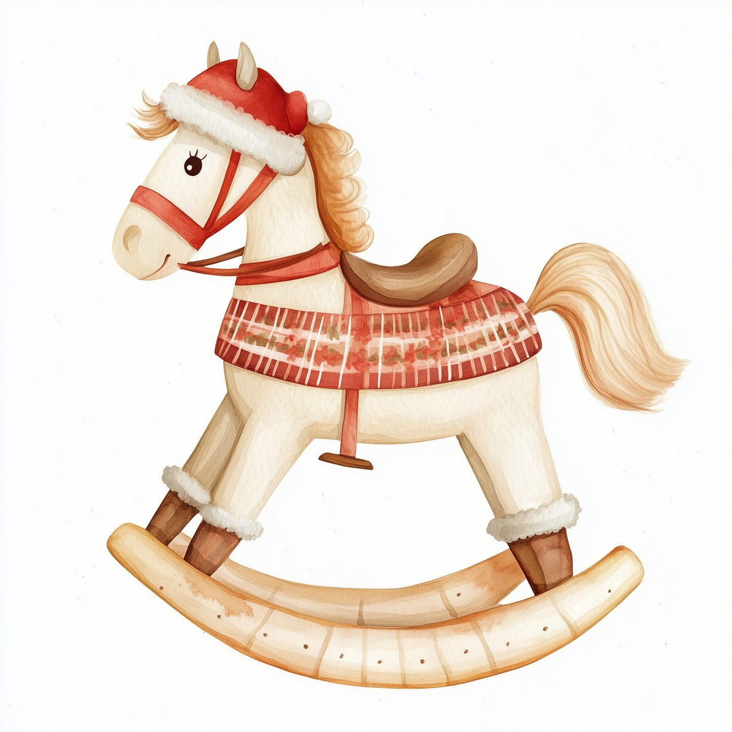 Christmas rocking horses (9 options)