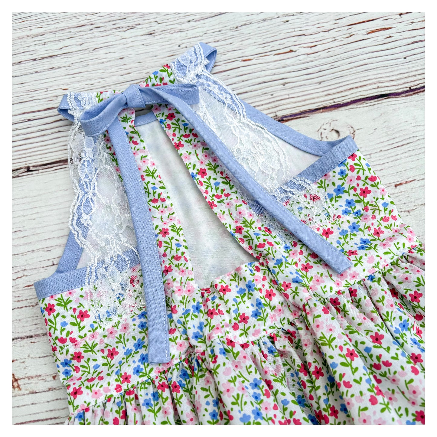 SURPRISE Summer Lace Back Dress MADE TO ORDER