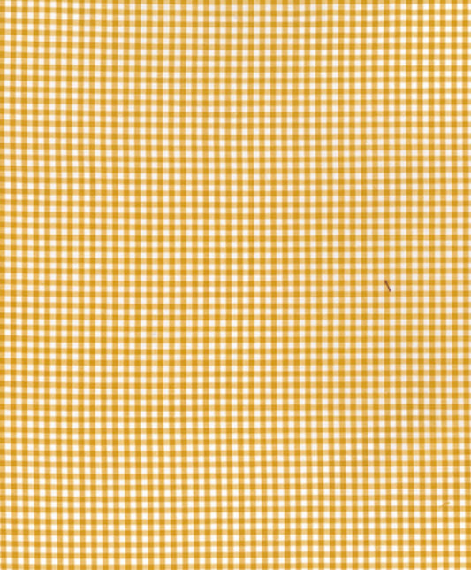 Mustard gingham