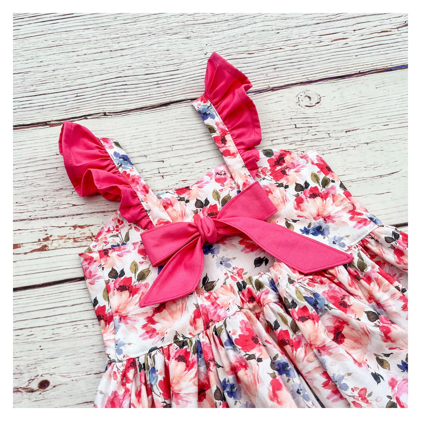 SURPRISE Summer Bow Back Dress MADE TO ORDER