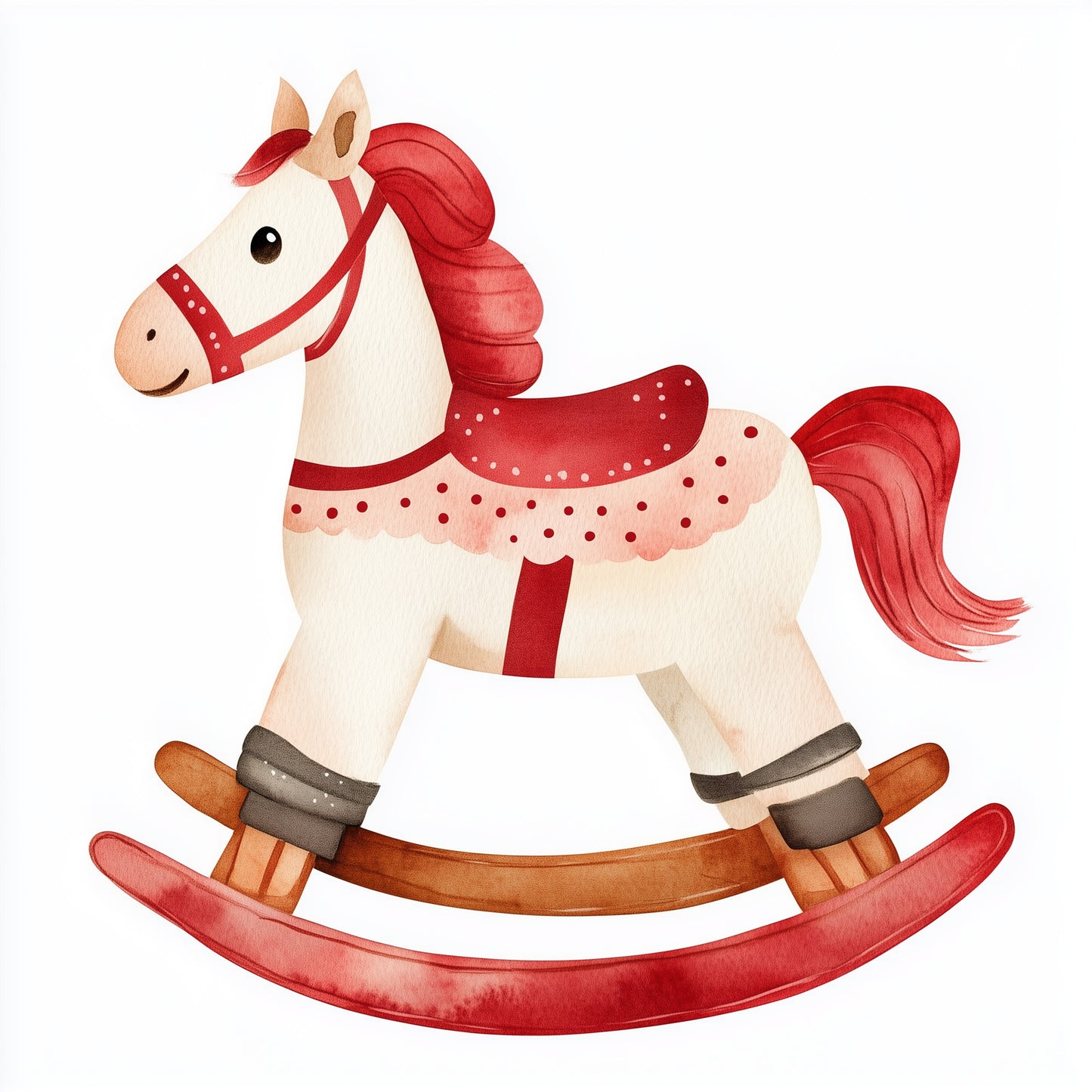 Christmas rocking horses (9 options)