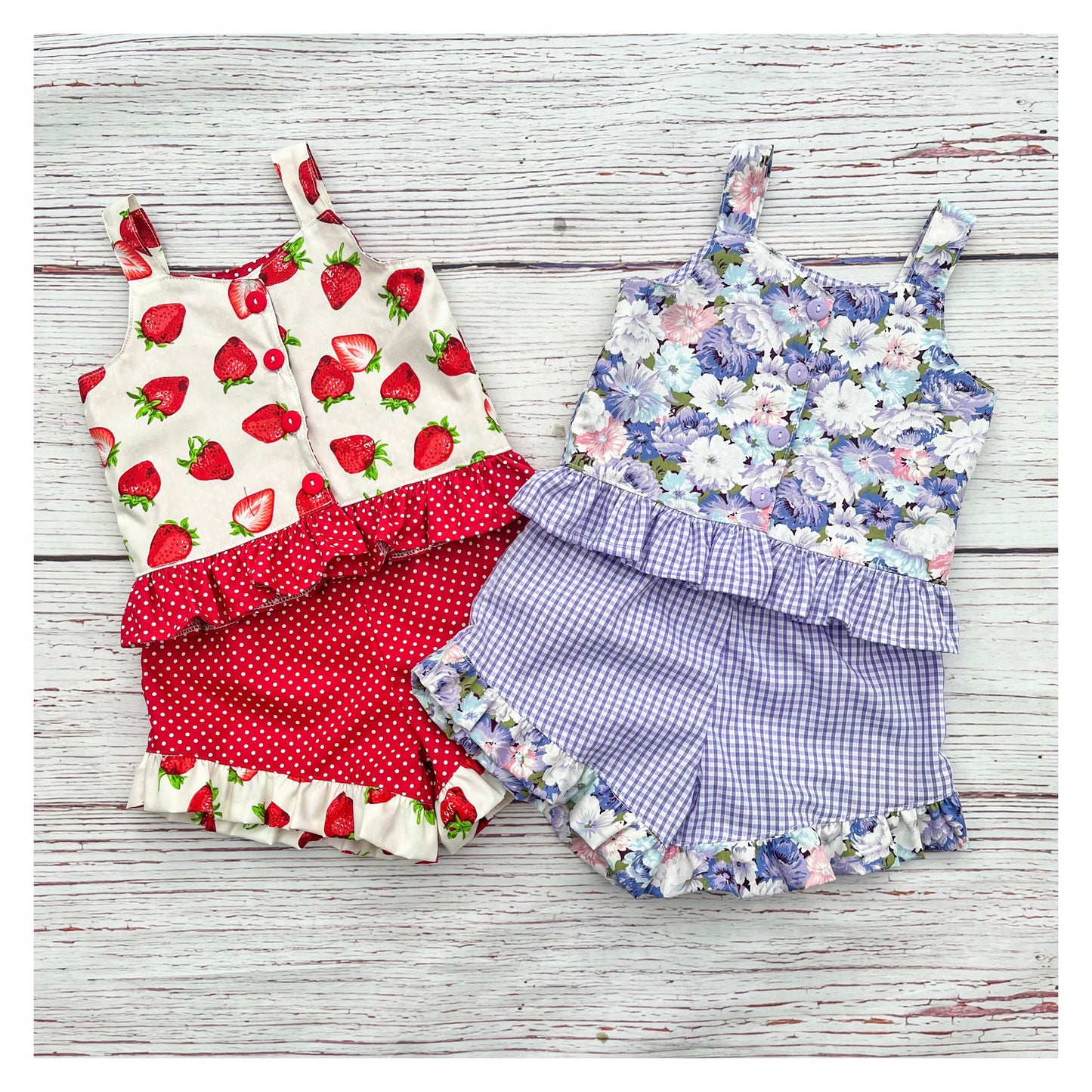 SURPRISE Summer Top & Shorts MADE TO ORDER