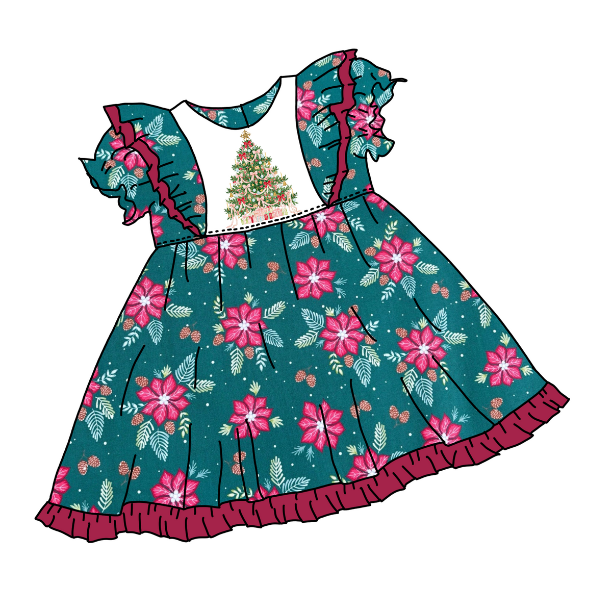 Green poinsettia (available September 6th)