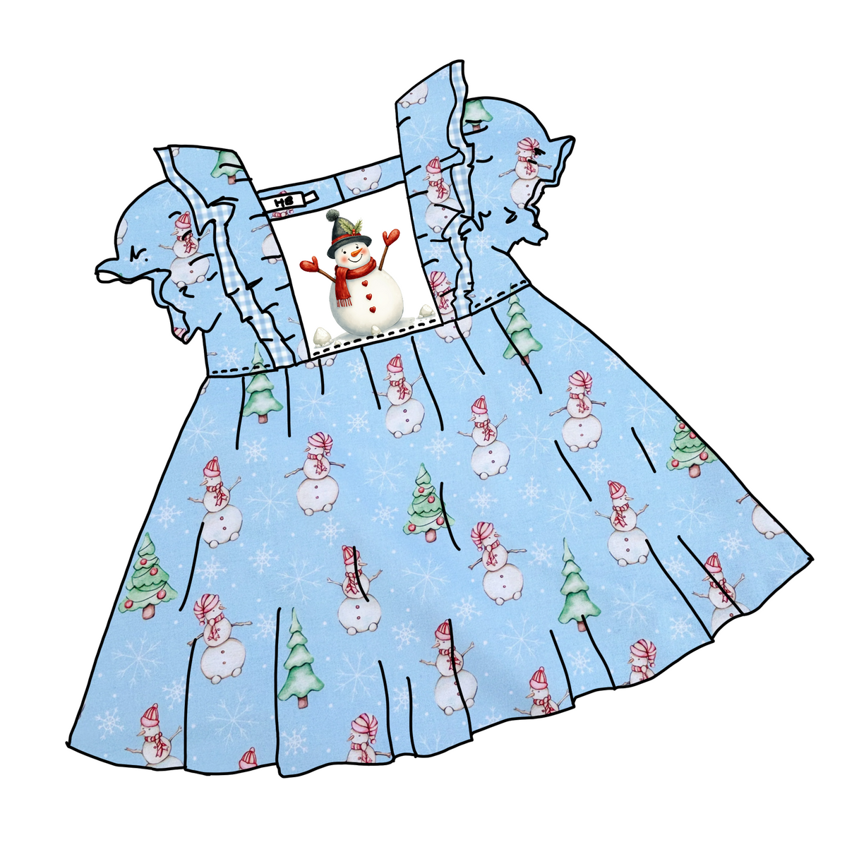 Blue snowmen (available September 6th)