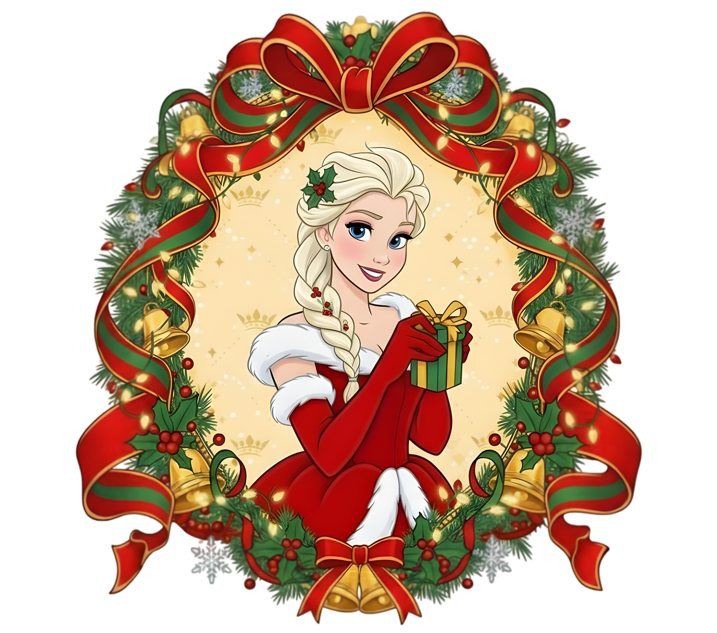 Christmas princesses (9 options)