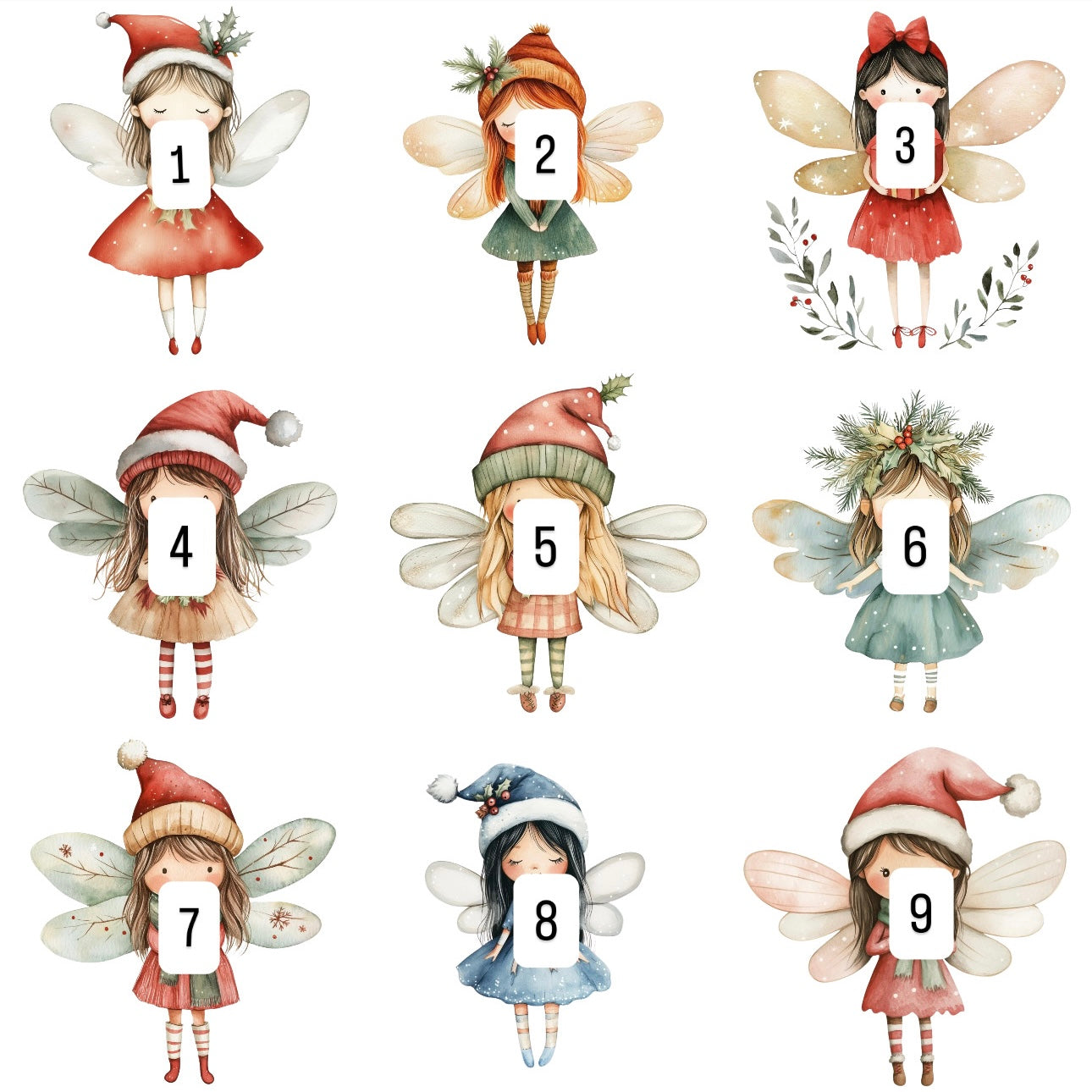 Christmas Fairies (9 options)