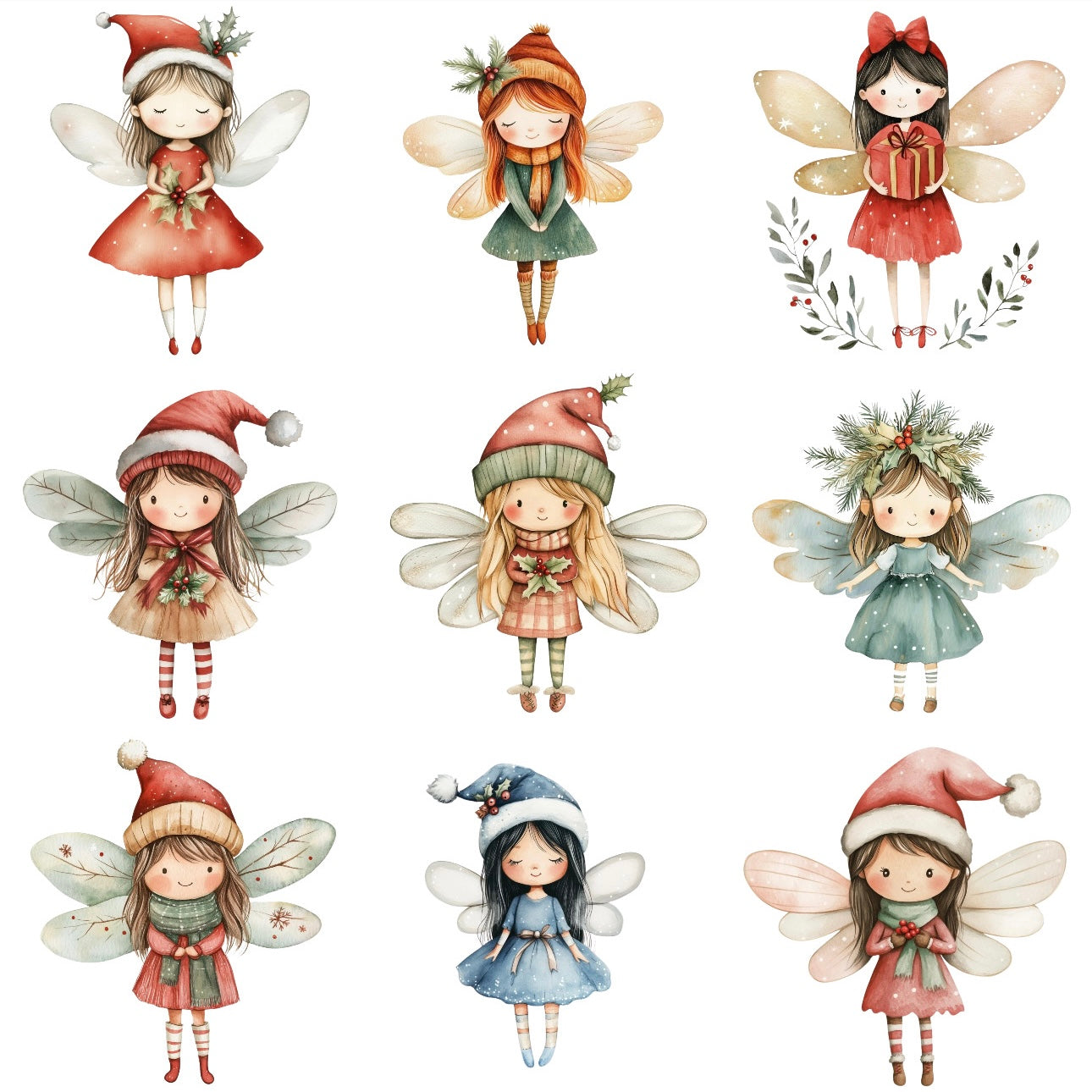 Christmas Fairies (9 options)