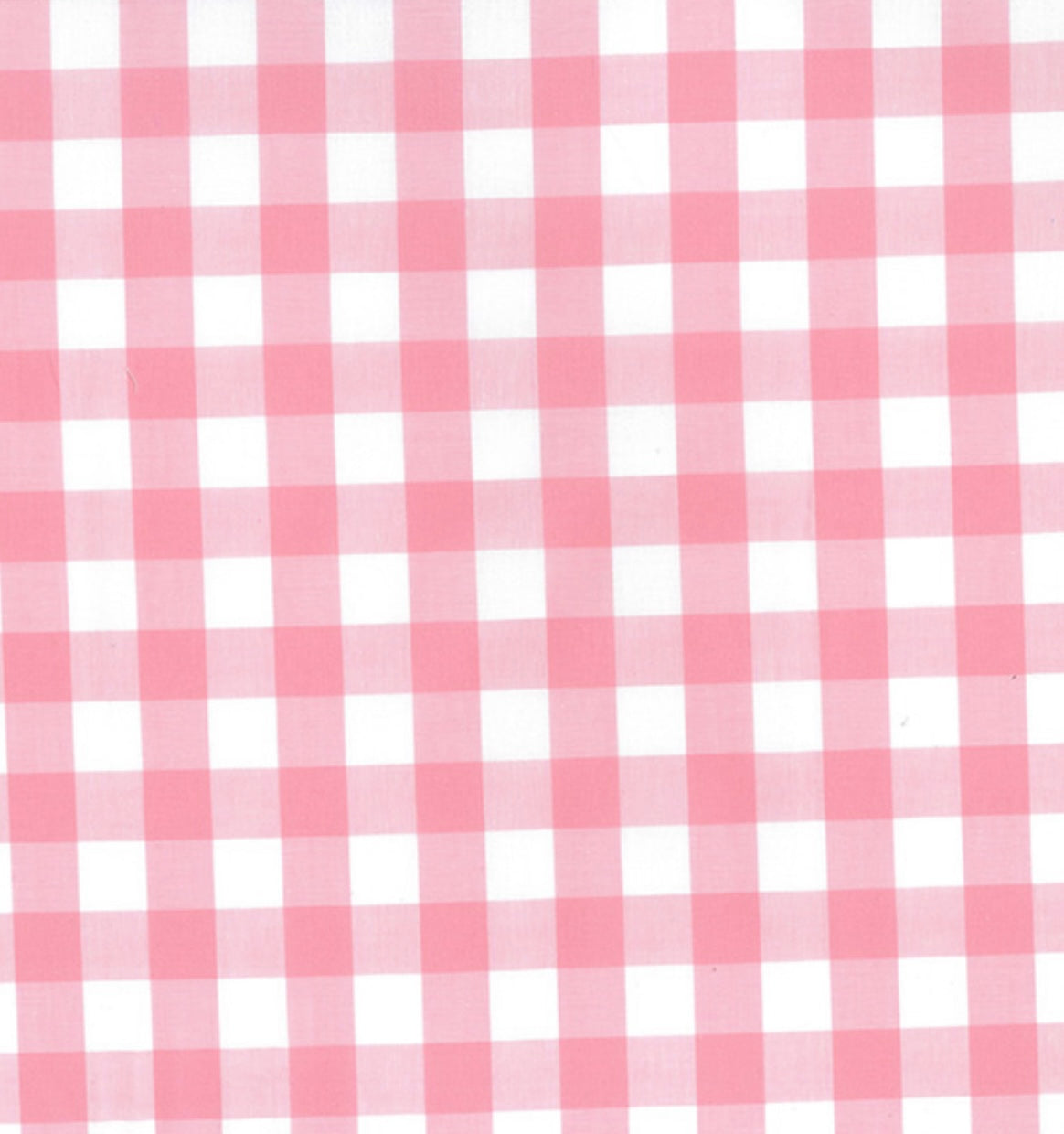 Chunky pale pink gingham