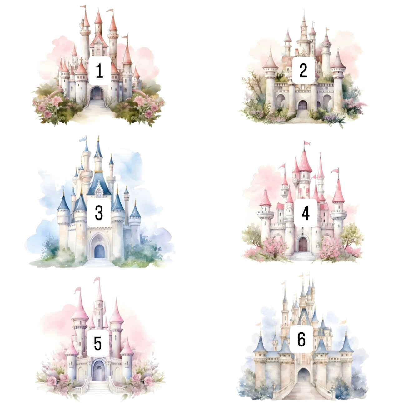Castles (6 options)