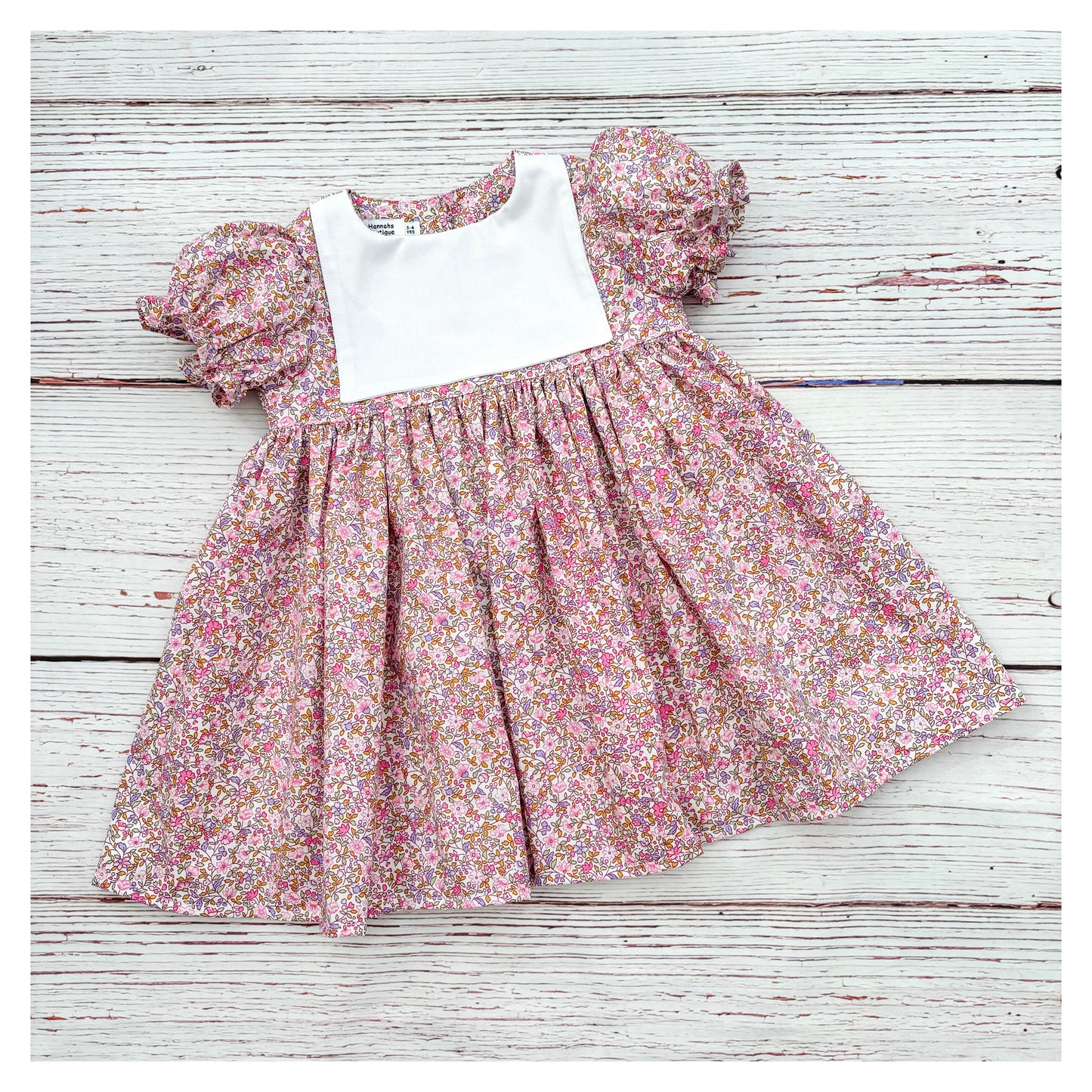 SURPRISE Square Bib Dress MADE TO ORDER