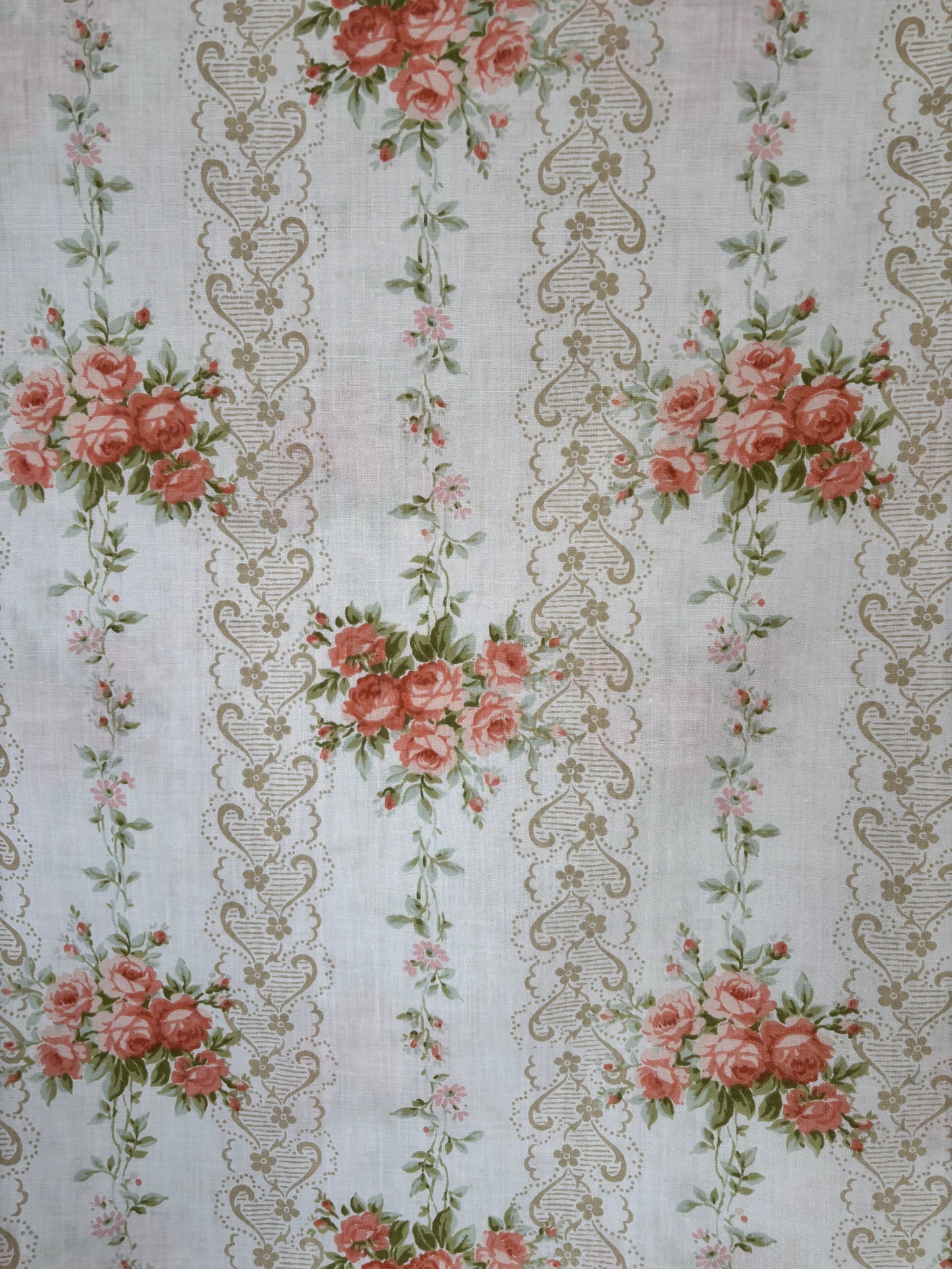 Peach floral