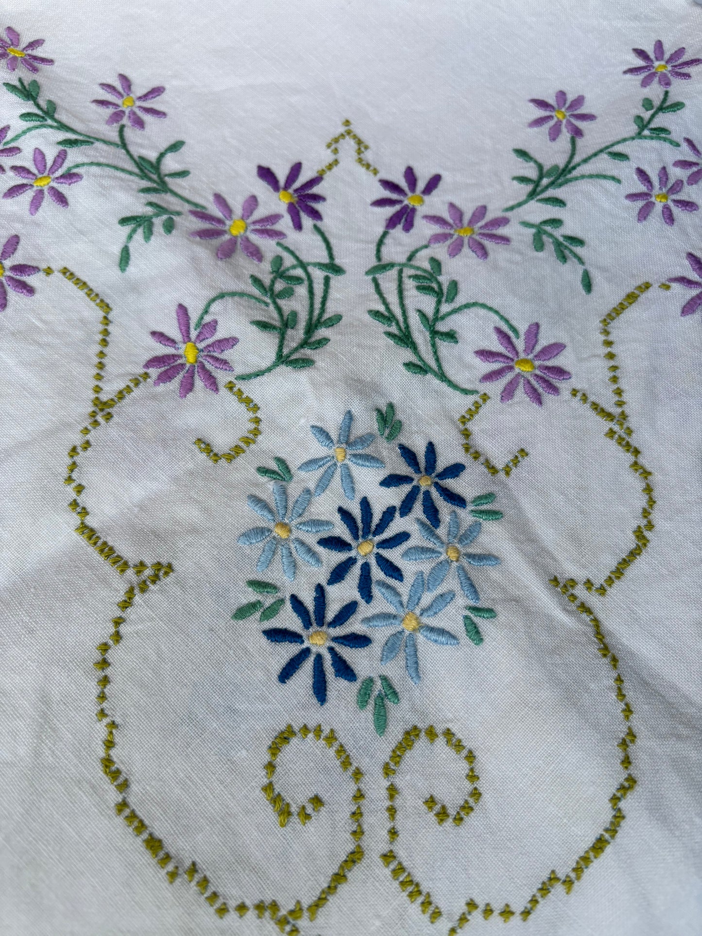 Vintage embroidery add-on