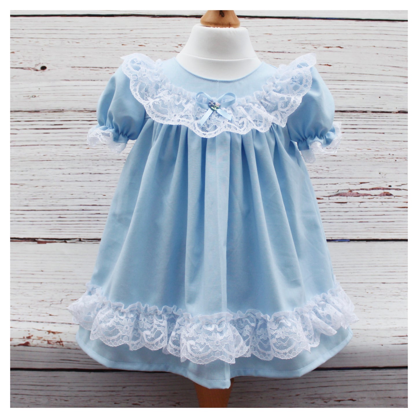 Babydoll Lace Dress & Bloomers (3 colours) MADE TO ORDER