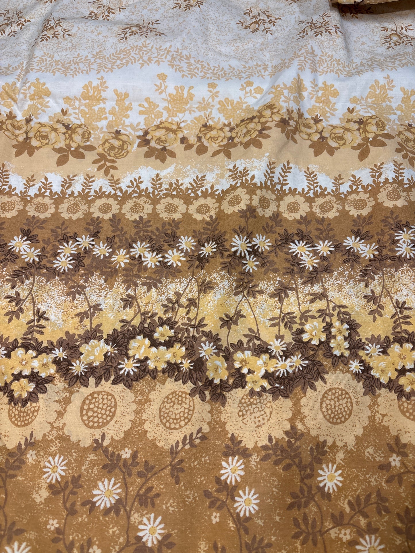 Brown border floral