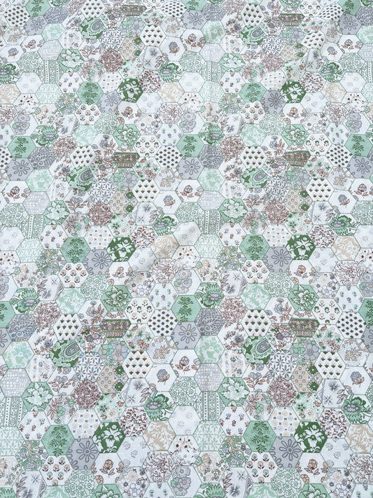 Green patchwork (up to 5-6 years only)