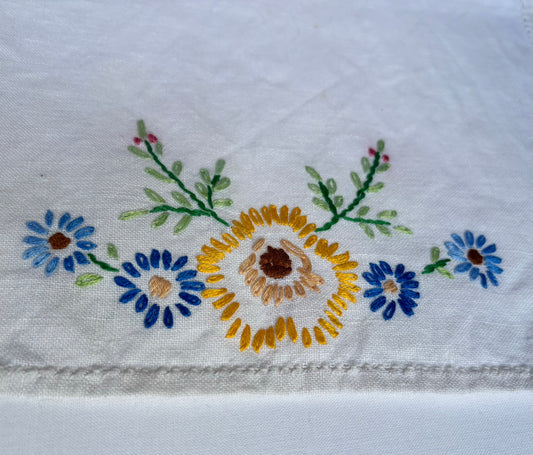 Vintage embroidery add-on