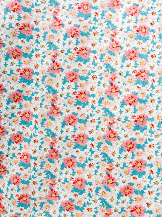 Peach floral (up to 5-6 years)