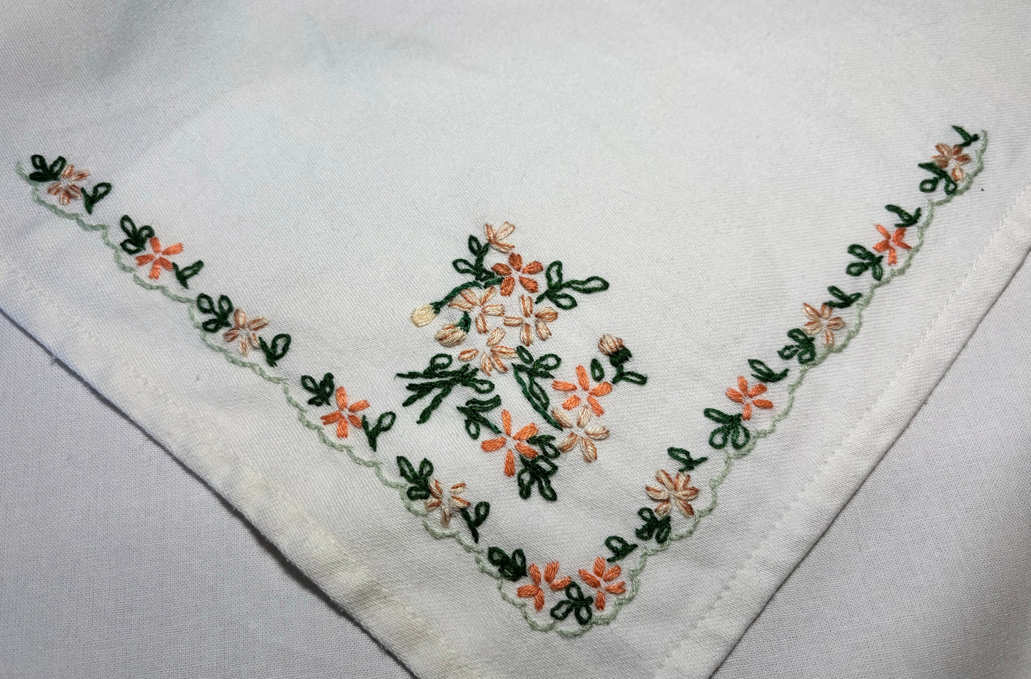 Vintage embroidery add-on