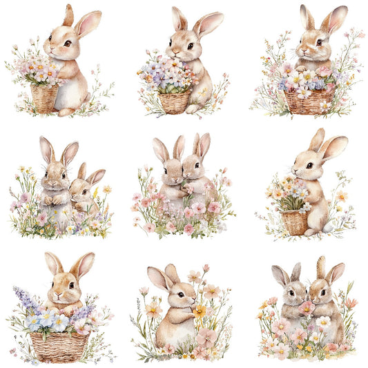 Easter bunnies (9 options)