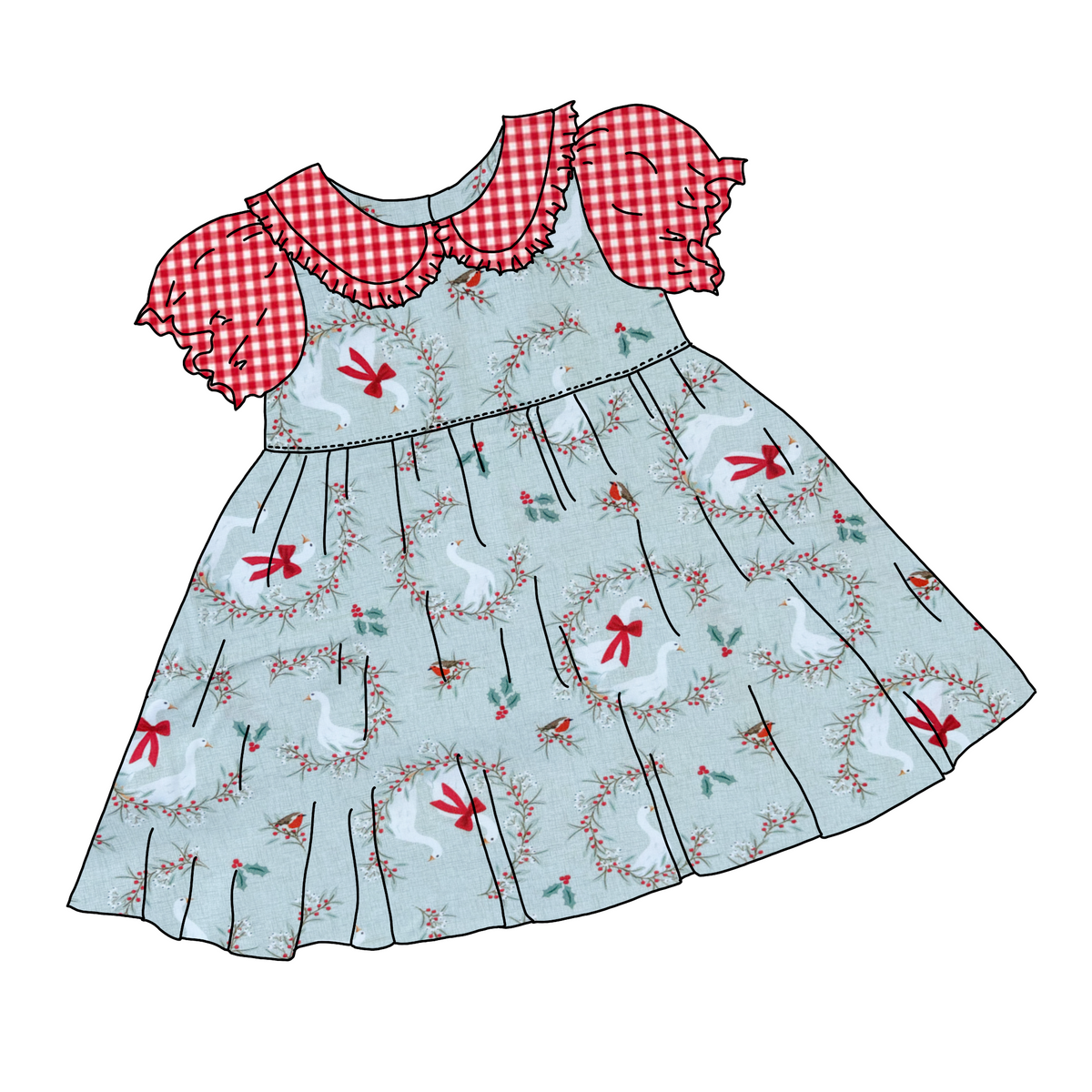 Pale green geese (available September 6th)