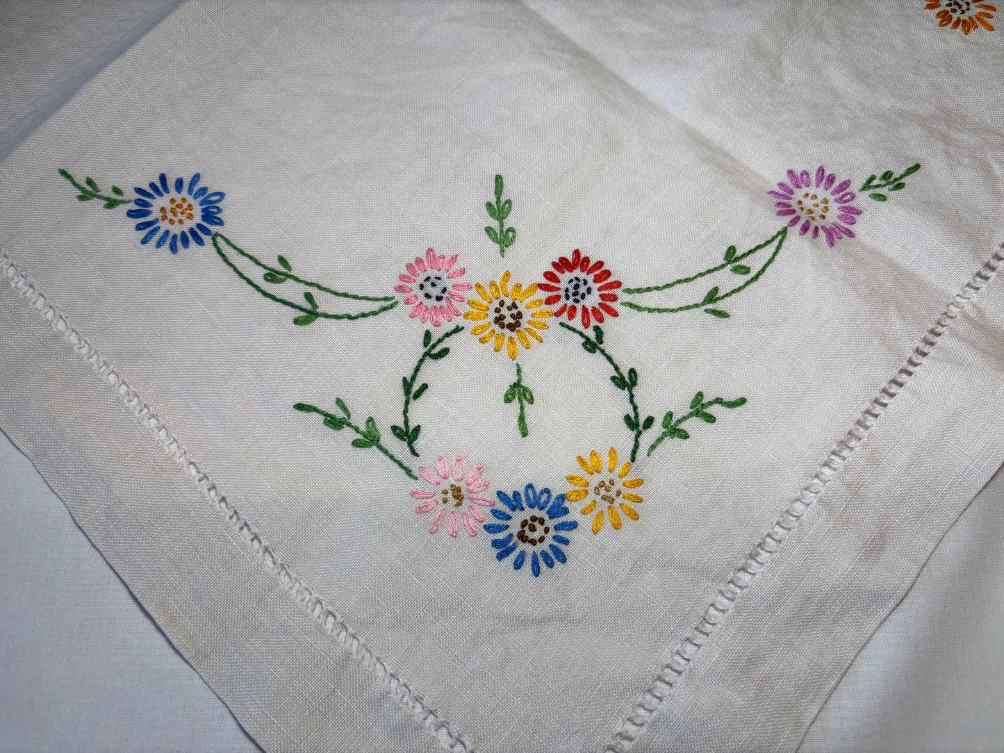 Vintage embroidery add-on