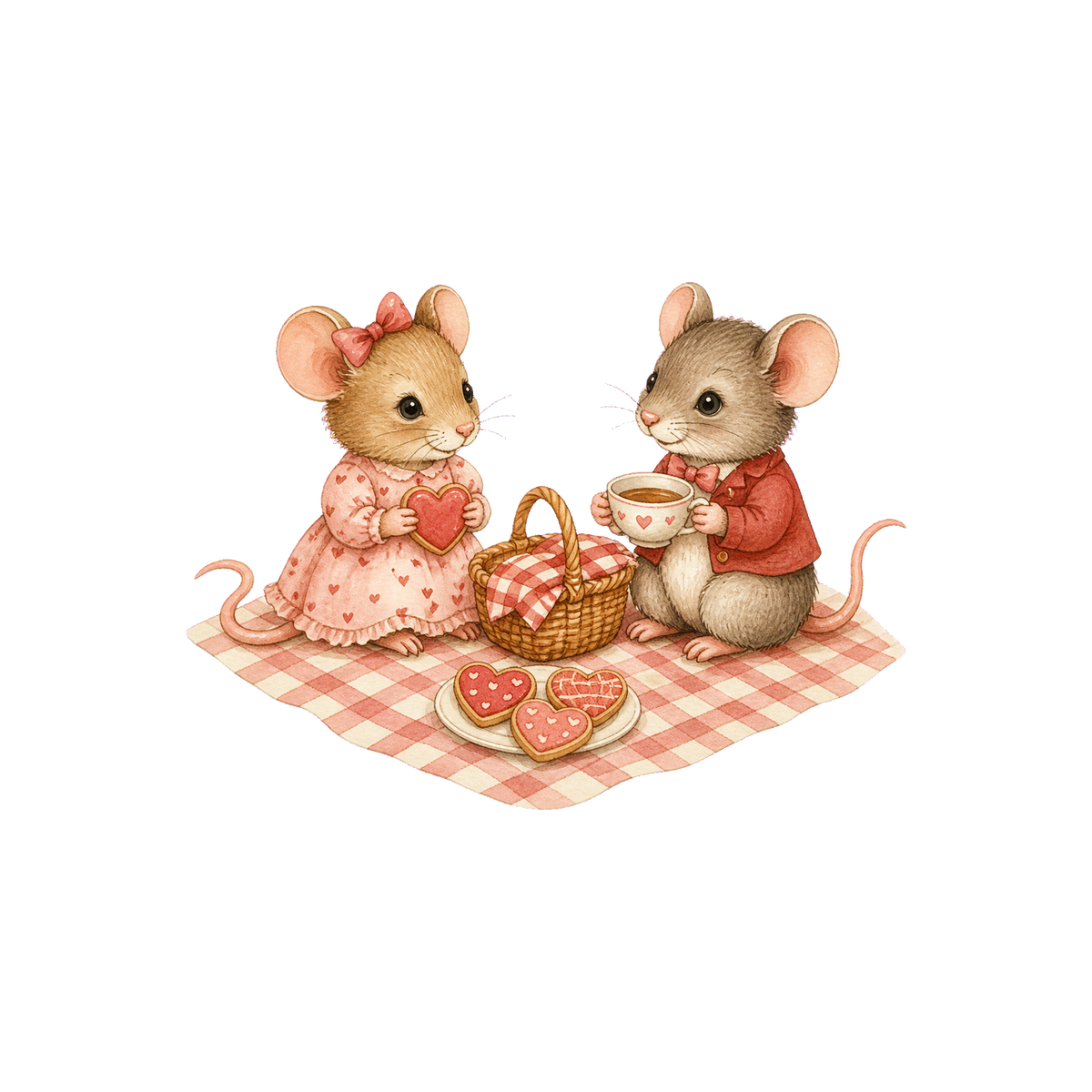 Valentines mice (8 options)
