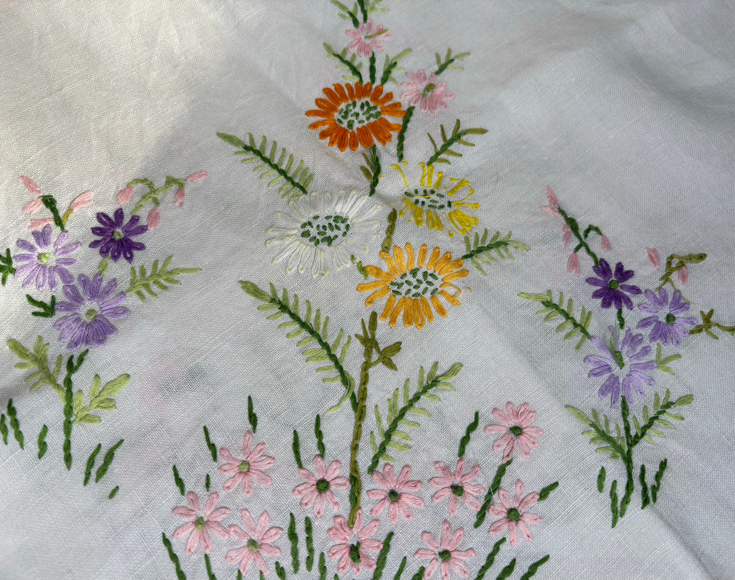 Vintage embroidery add-on