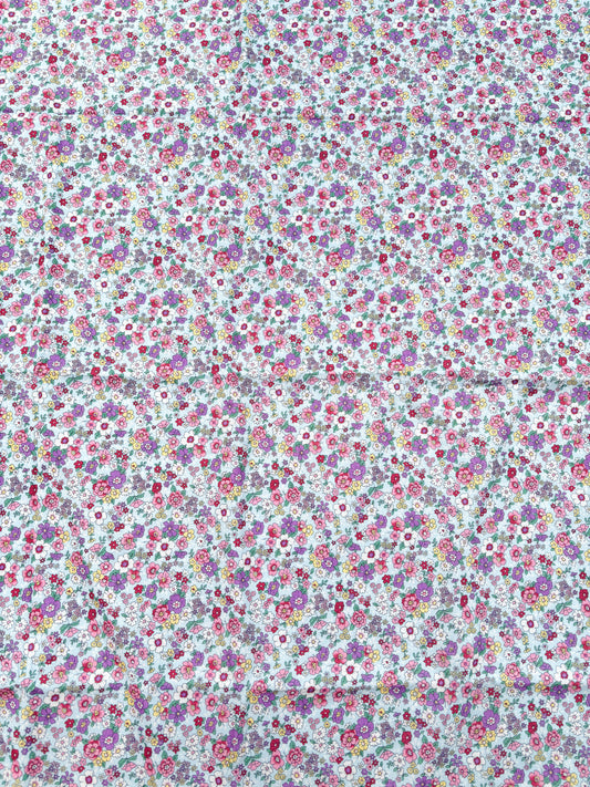 Blue floral (up to 5-6 years only NO TIERS)