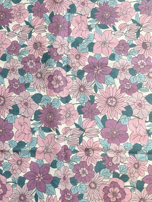 Blue and purple retro
