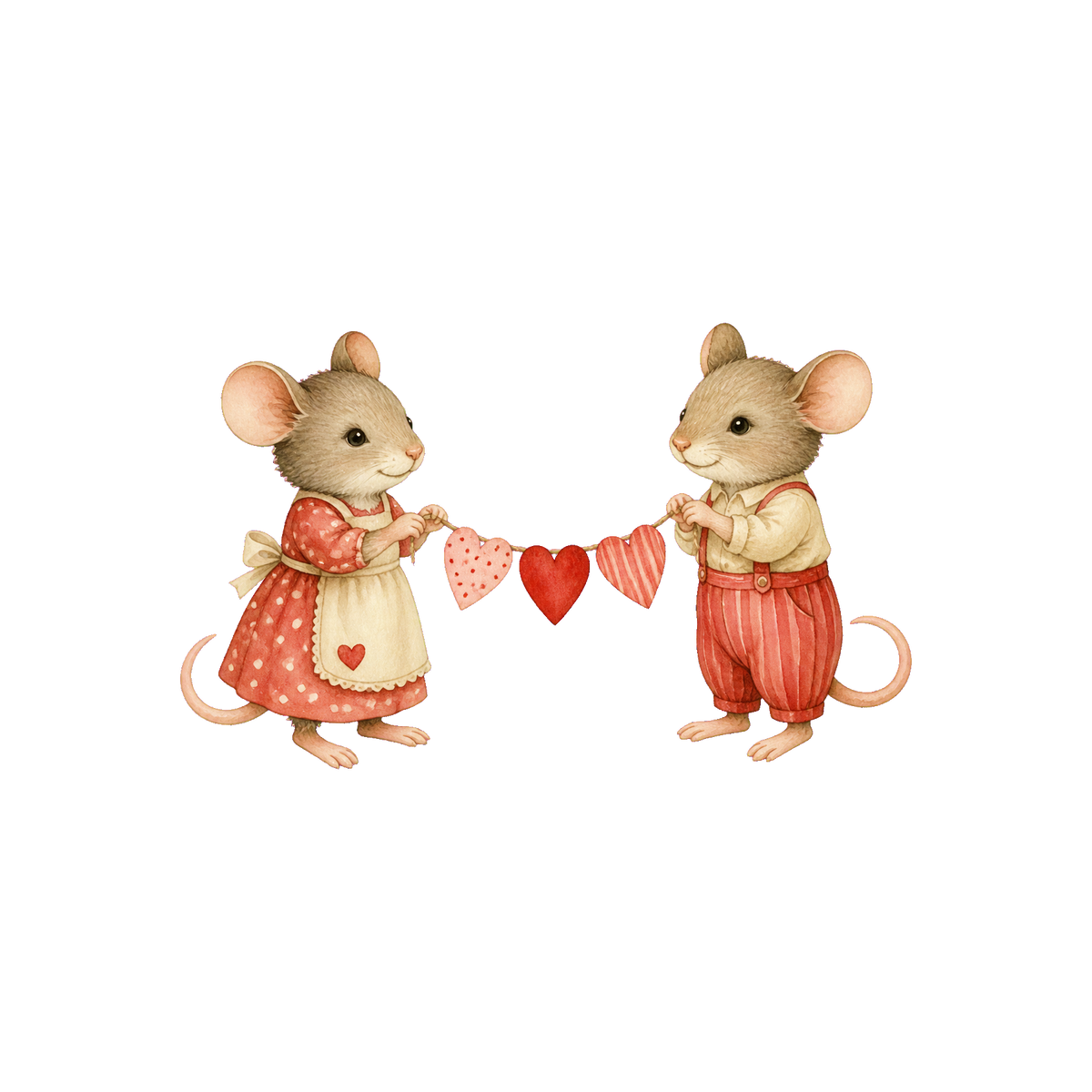 Valentines mice (8 options)