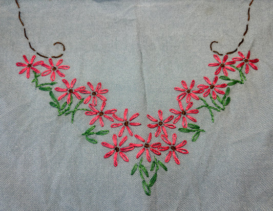 Vintage embroidery add-on