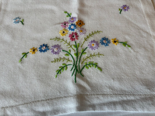 Vintage embroidery add-on