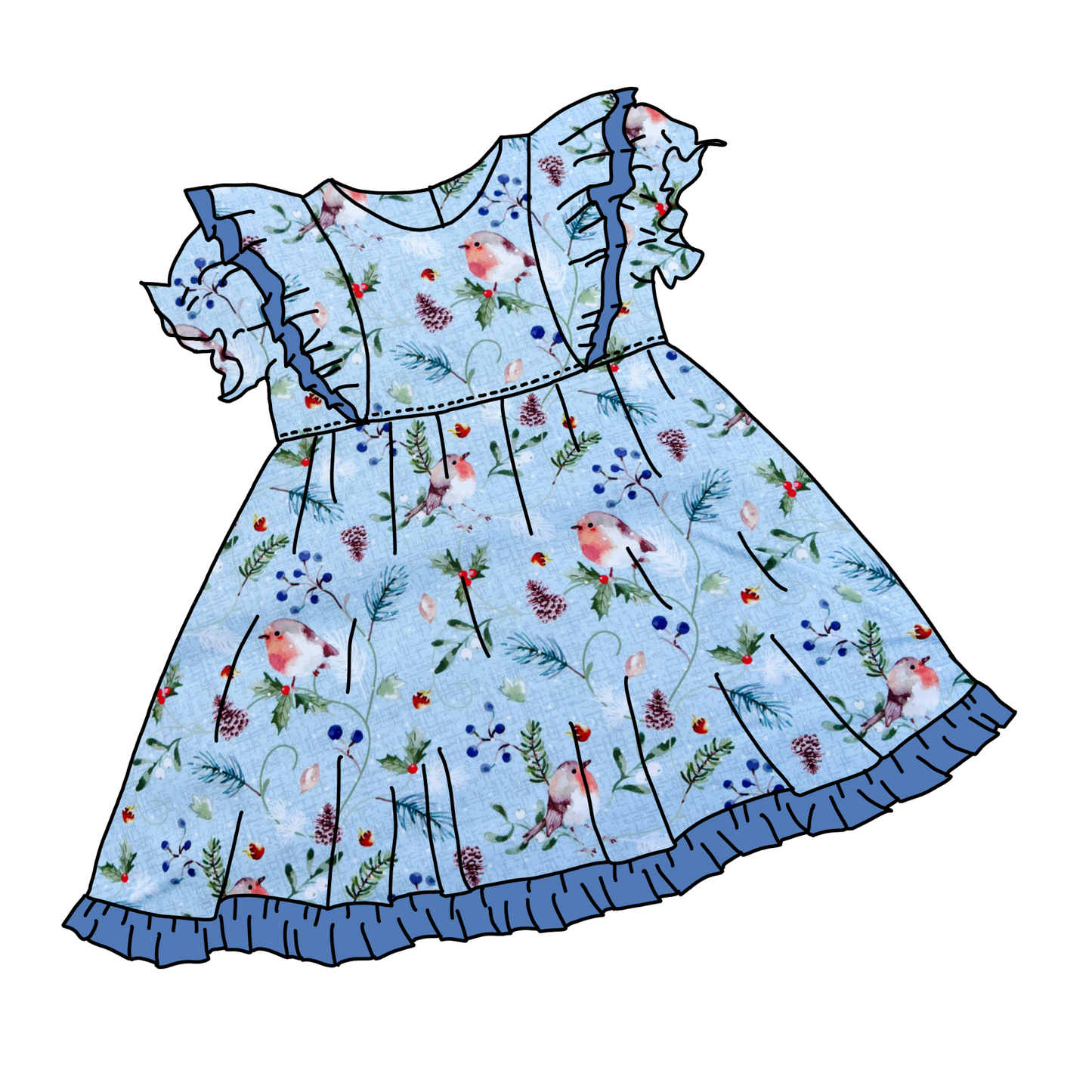 Blue robins (available September 6th)