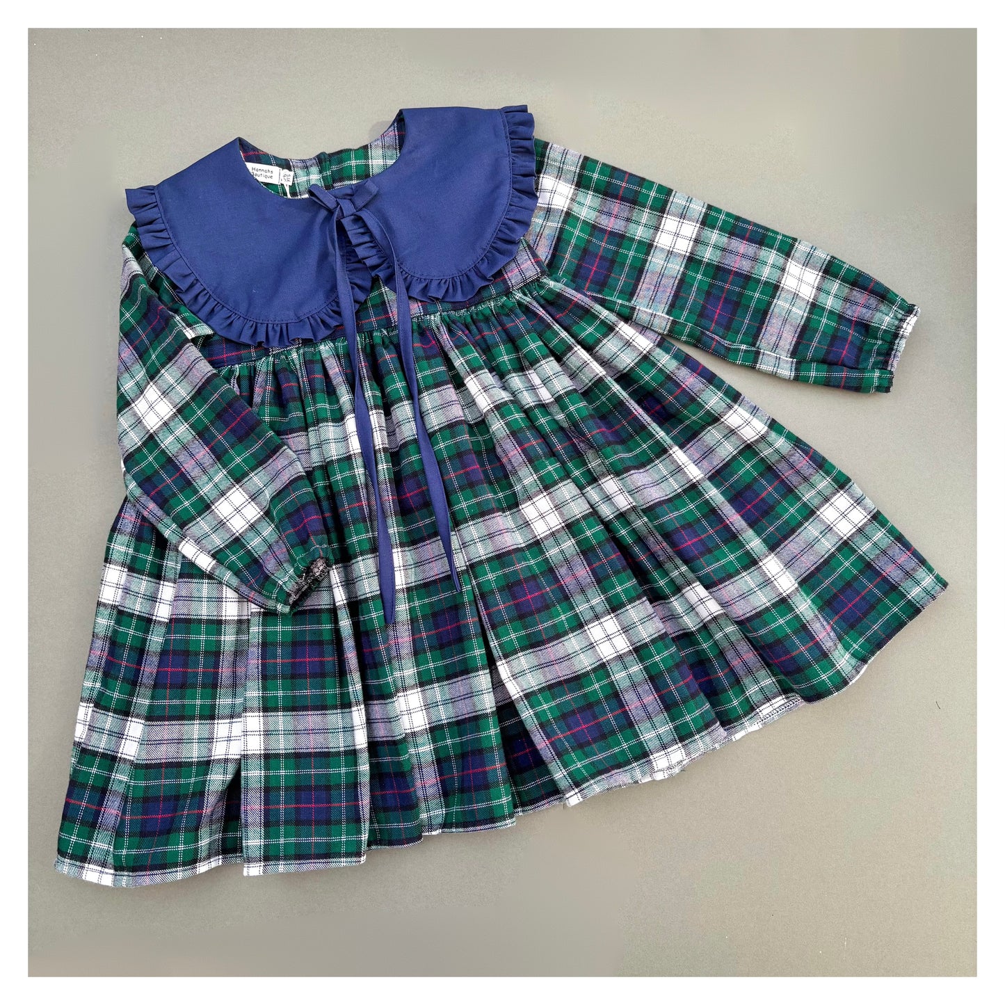 Brushed tartan - green