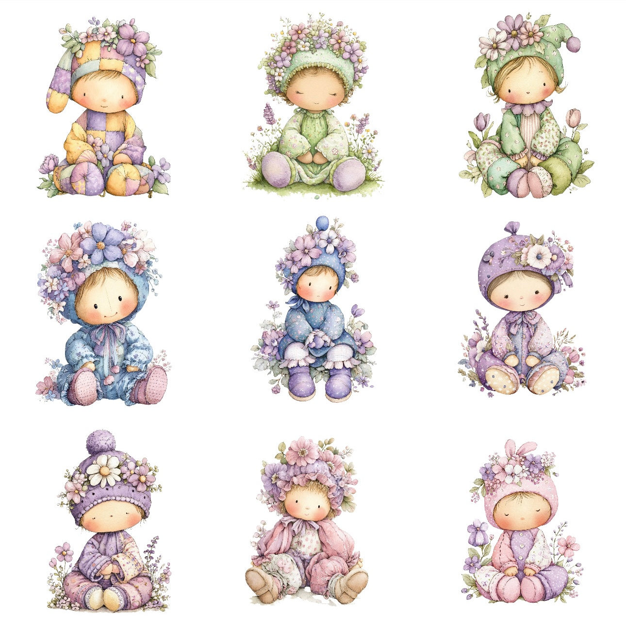 Patchwork doll (9 options)
