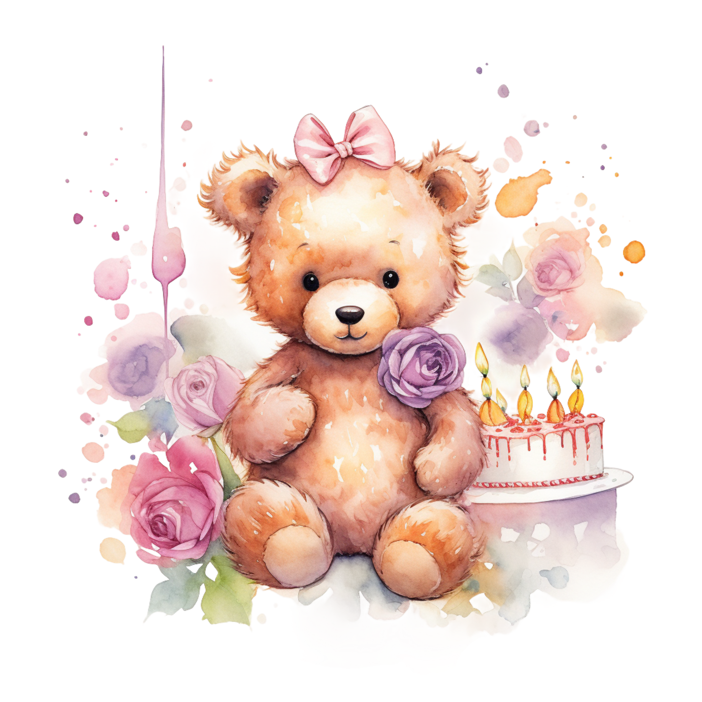 Floral Bears (21 options)