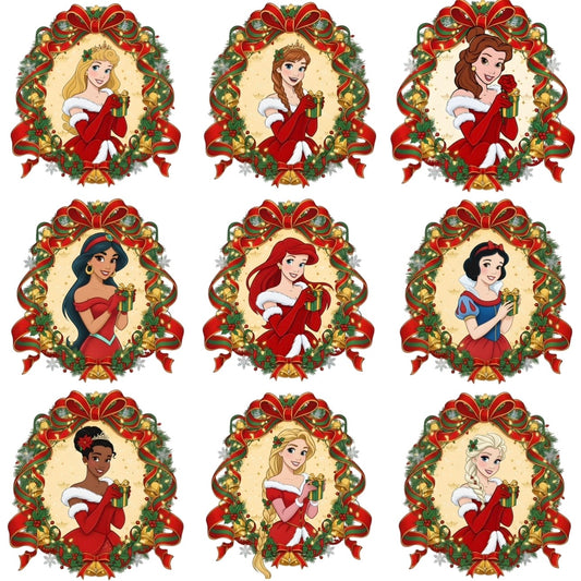 Christmas princesses (9 options)
