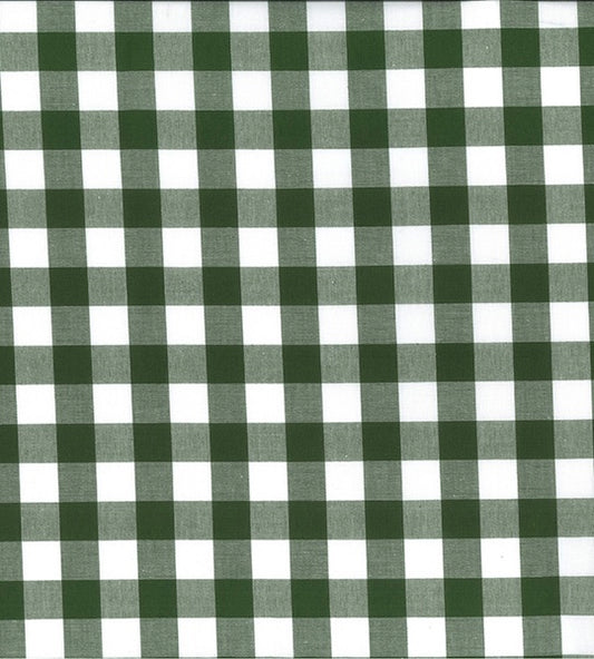 Chunky bottle green gingham